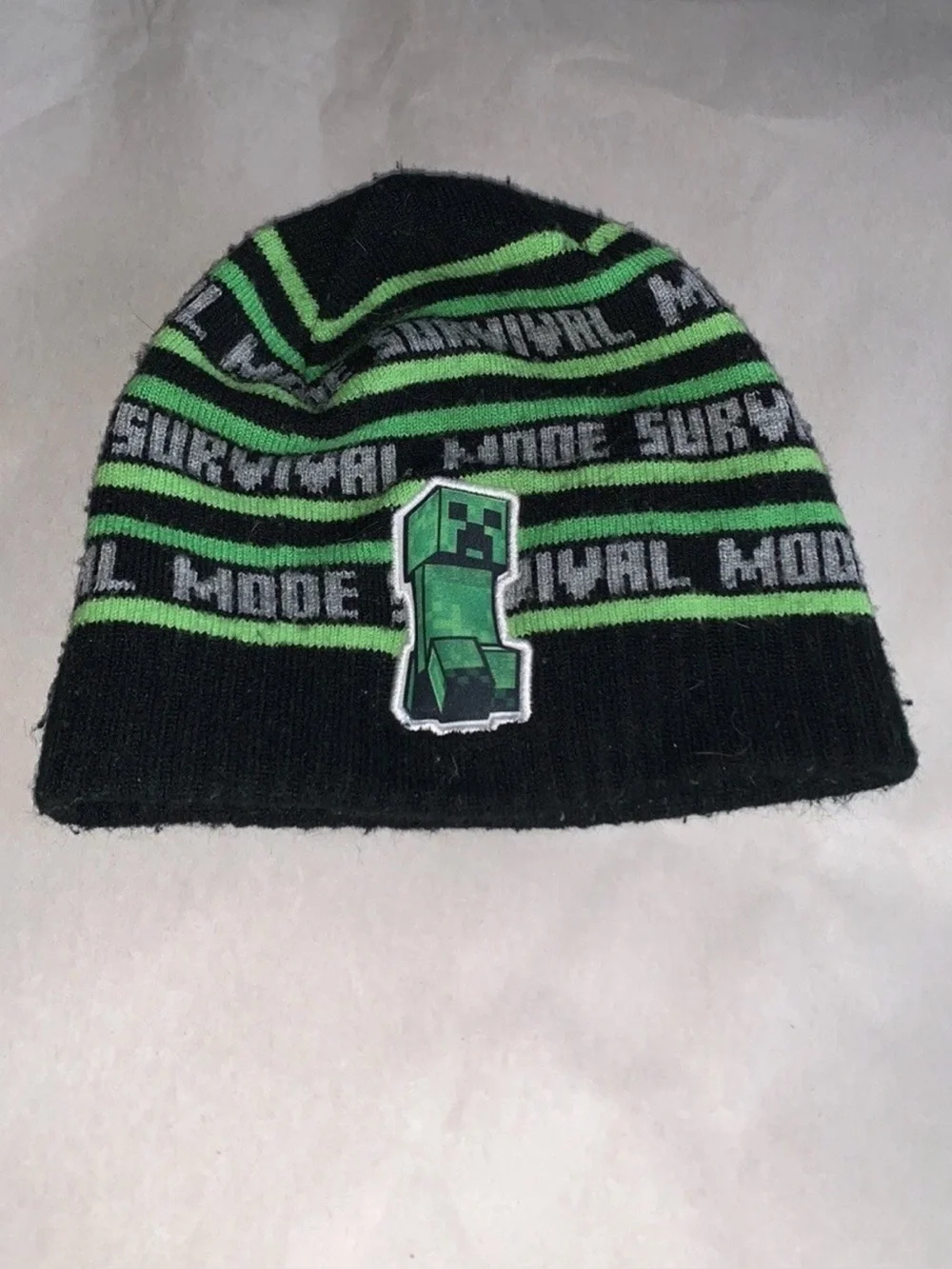 MineCraft beanie fair condition clean